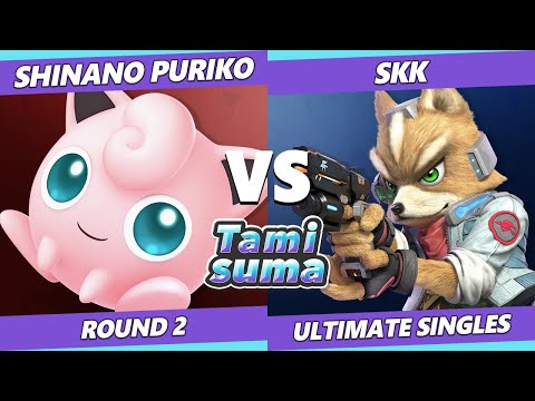 TAMISUMA 187 SSBU - Shinano Puriko (Jigglypuff) Vs. SKK (Fox) Smash Ultimate Round 2