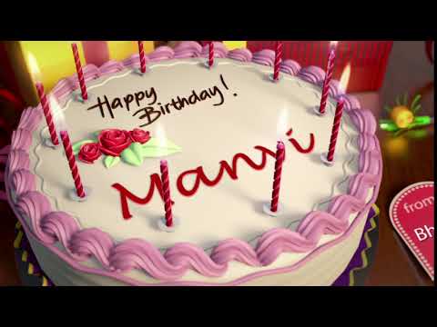 Happy Birthday Manvi