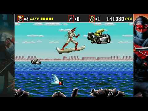 Shinobi III: Return of the NiNjA Master - [ MD Longplay ] - Melee Only