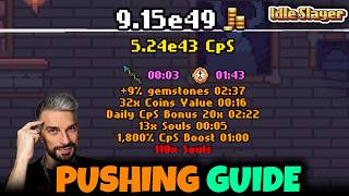 How to Push for EXPENSIVE Unlocks Guide // Idle Slayer