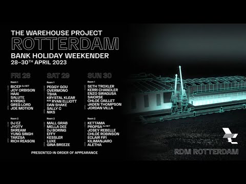 WHP ROTTERDAM /// TICKETS ON SALE NOW