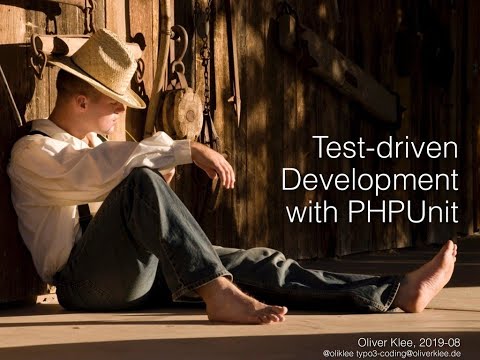 Getting started with test-driven development with PHPUnit @ TYPO3 Developer Days 2019