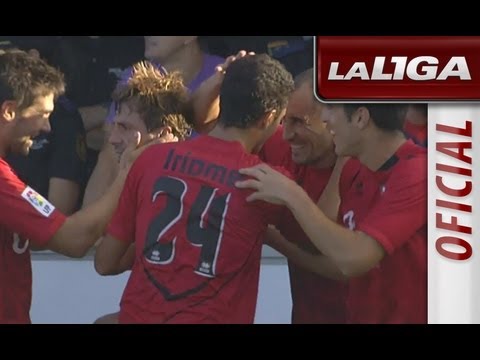 Gol de Mújika (1-0) en el CD Mirandés - CD Tenerife - HD