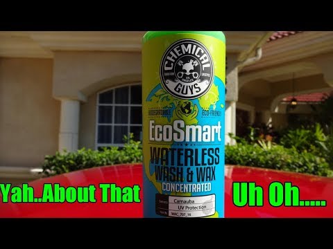 Chemical Guys EcoSmart Waterless Wash Review on my Nissan GTR.