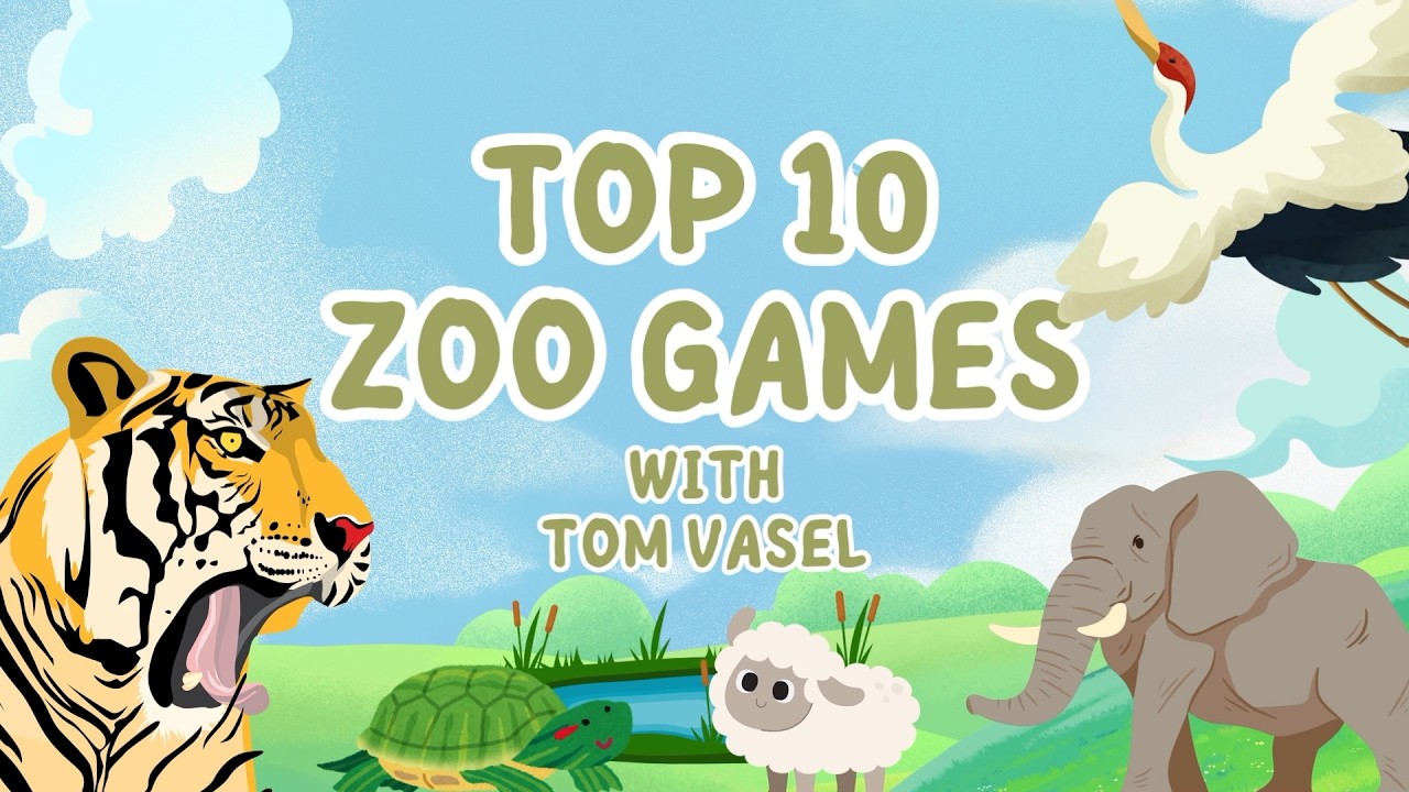 Top 10 Zoo Games - with Tom Vasel