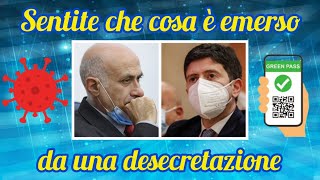 In Commissione Covid smentito Roberto Speranza!