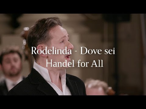 Handel's Rodelinda - Dove Sei performed by Iestyn Davies - Handel for All - 4K