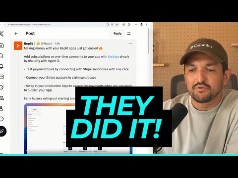 Replit just made payments 100x easier - "vibe-coders" REJOICE!