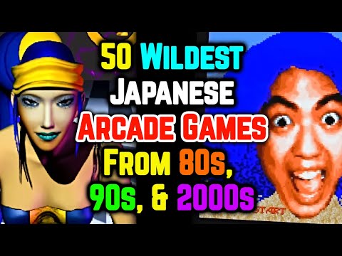 50 Wildest Japanese Arcade Games From the 80s, 90s, and 2000s - Explored