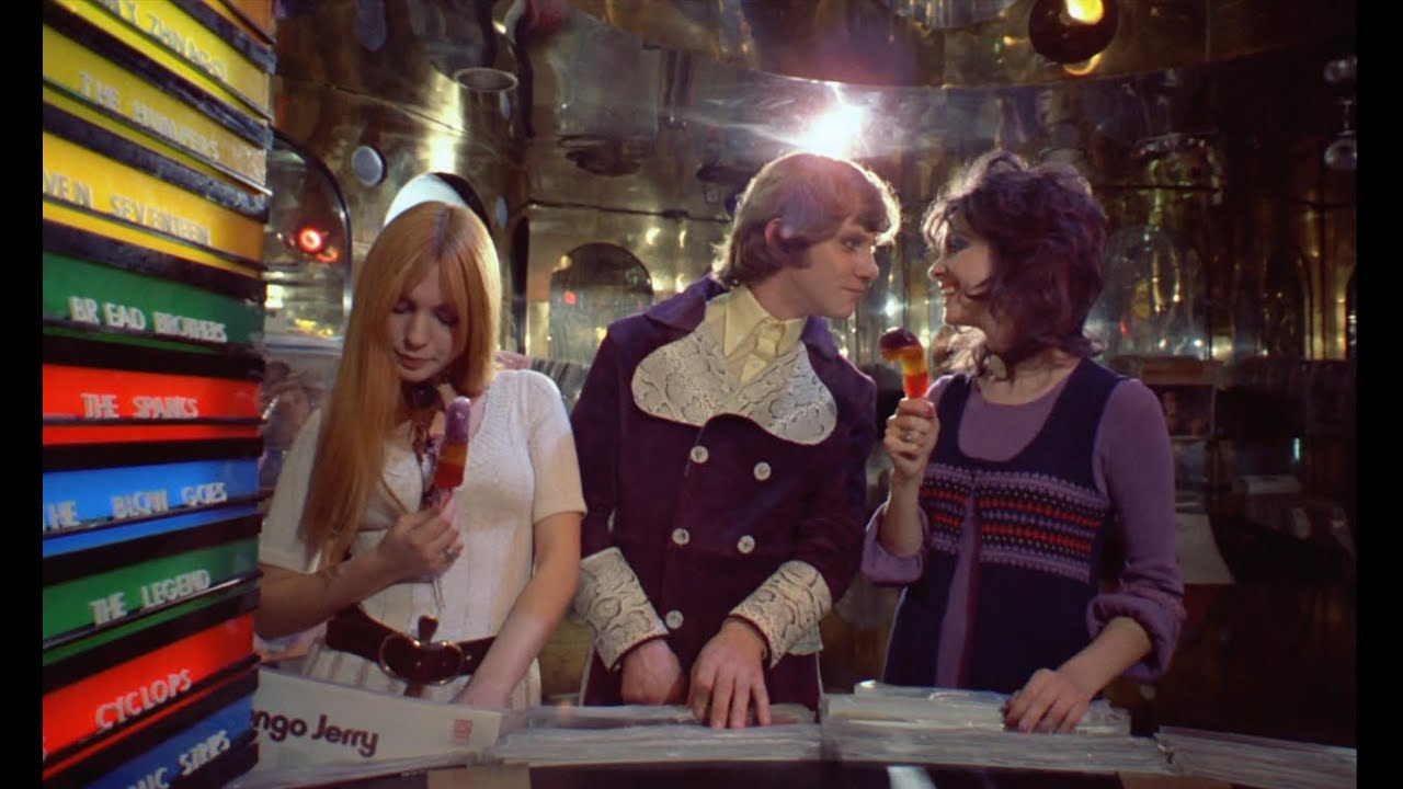 A Clockwork Orange (1971) - Alex Visits the Record Shop