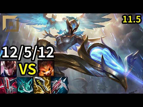 Quinn Top vs Gnar - KR Master | Patch 11.5