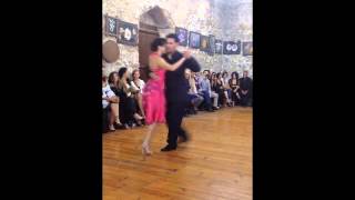 Jonatan Froehlich & Julia Gorina at St Hilarion Castle in Keyrenia Cyprus 25-11-2012