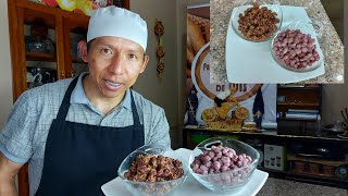 Como elaborar Maní Confitado o Garrapiñado Ecuador (con el toque de Luis)