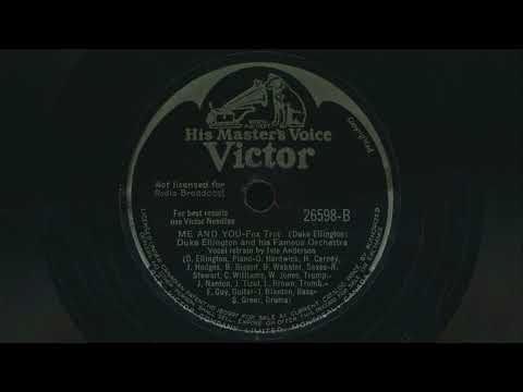 1940 DUKE ELLINGTON Me And You IVIE ANDERSON vocal - 78 RPM Record