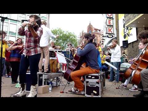 Ricciotti Ensemble & Ellen ten Damme--Grote Markt-Groningen--9 augustus 2014