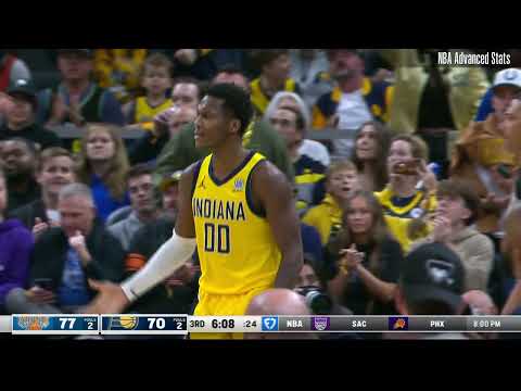 Bennedict Mathurin 38 pts 8 reb 2 ast vs New York Knicks | 2024-11-10