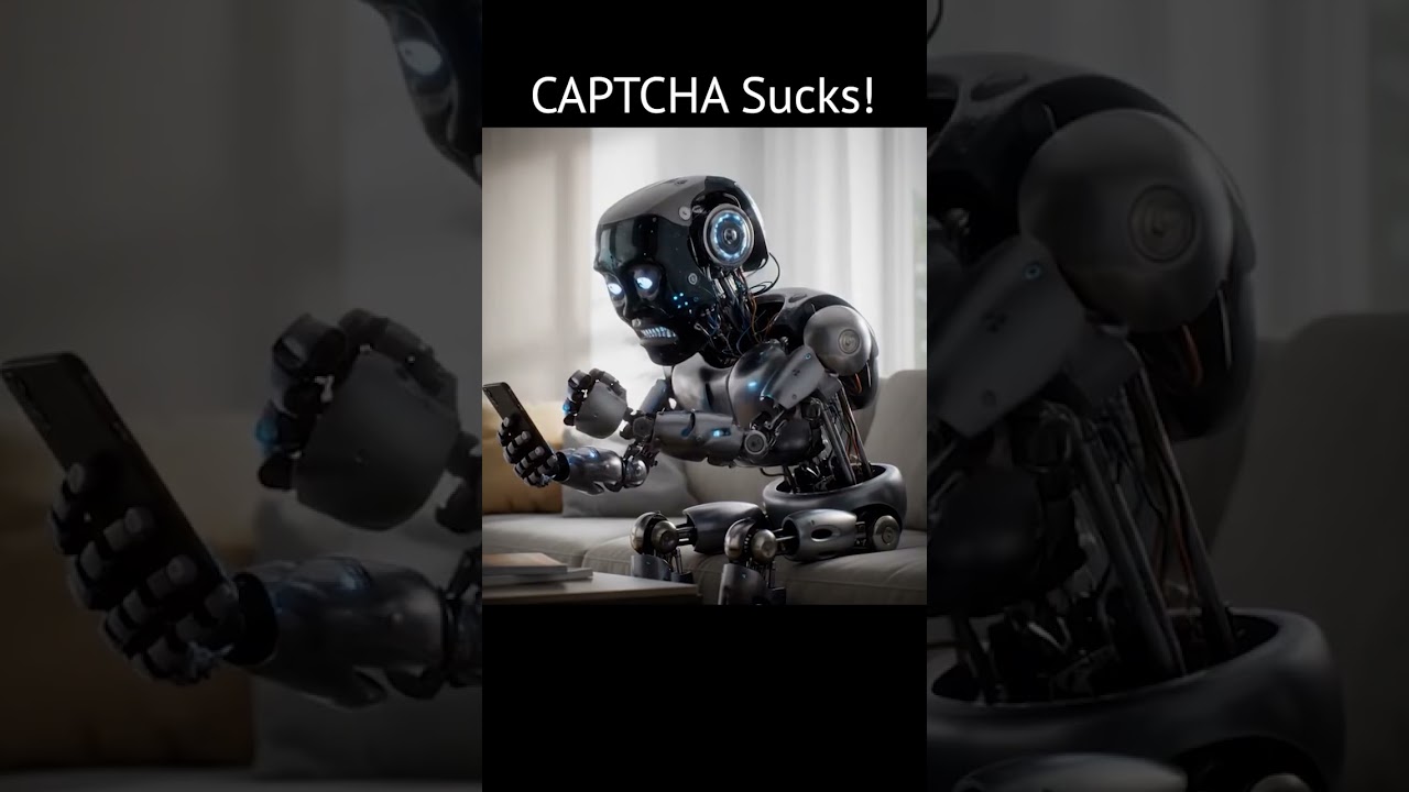 WHY I HATE CAPTCHA - Prove you're not a ROBOT!!!  #funny #lol #technology #laugh #viral #computer