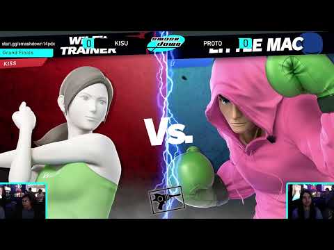 KISU (Wii Fit Trainer) vs Proto (Little Mac) | Grand Finals | Smash Down #14