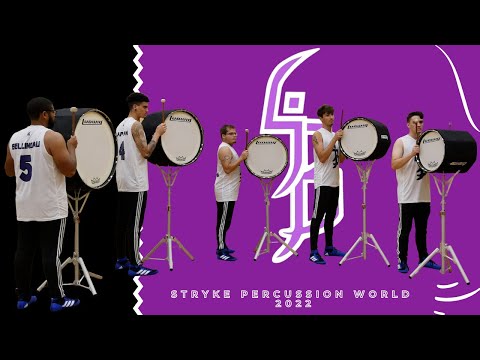 STRYKE Percussion World Bassline 2022 Show Music | The Drumline Network