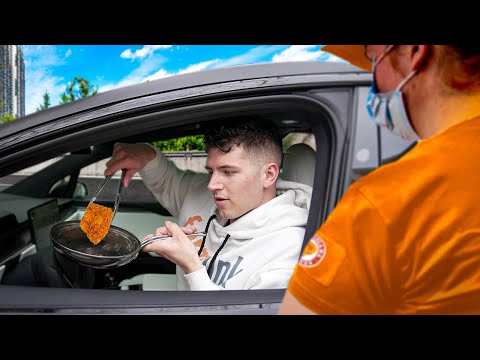 Cooking Fried Chicken In The Drive Thru