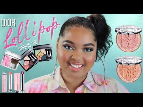 Dior Lolli'Glow Spring 2019 Collection Review, Swatches, & Tutorial Video