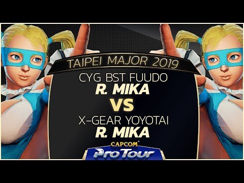 CYG BST Fuudo (R.Mika) VS X-Gear YoYoTai (R. Mika) - L.Quarters - Taipei Major 2019 - SFV - CPT2019