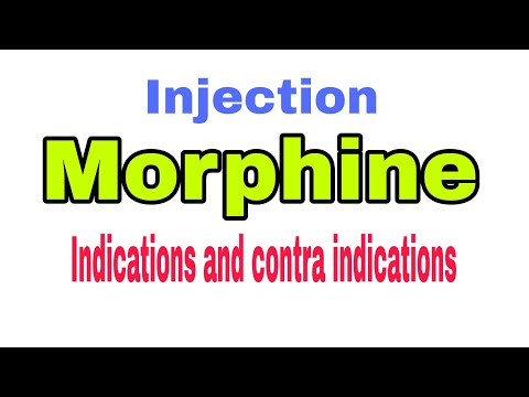injection morphine | indication | contra indication @anaesthesiawithbabar2576