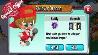 Dragon City - Believer Dragon [Special Offers 97% off | Only 100 Gems]