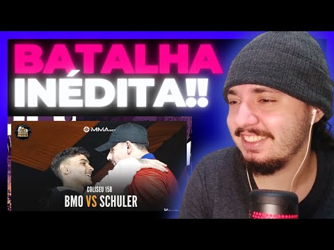 (DUELO DE LENDAS 🔥🔥) BMO (DF) X SCHULER - BATALHA DO COLISEU - EDIÇÃO 158 | REACT BAUEB