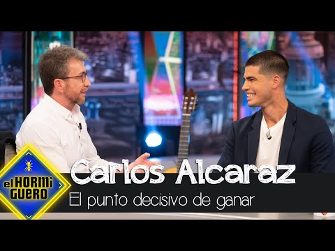 El guiño de Pablo Motos a Carlos Alcaraz: El punto decisivo para ganar - El Hormiguero