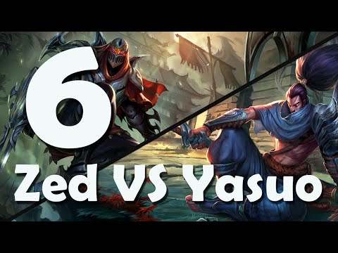 Yasuo vs ZED Epic 1v1