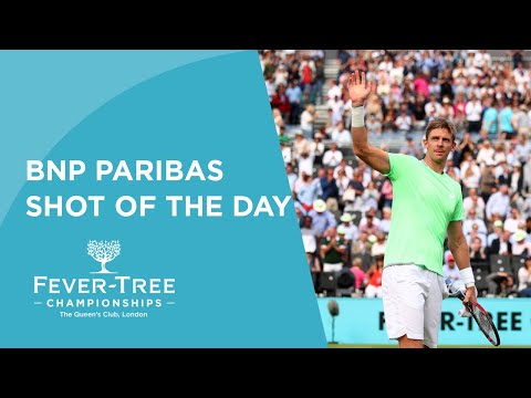 Kevin Anderson sublime backhand winner - BNP Paribas Shot of the Day