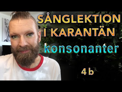 Sång i Karantän - 4b fler konsonanter