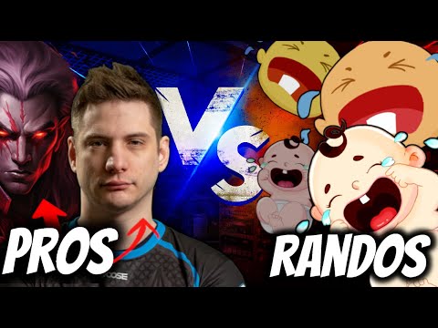 Pro WC3 Players ToD & Lado HARD CARRY In 4v4