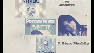 Tu conmigo VS Por qué te vas - Vitalic, La Bien Querida, Jeanette (Mash Up)