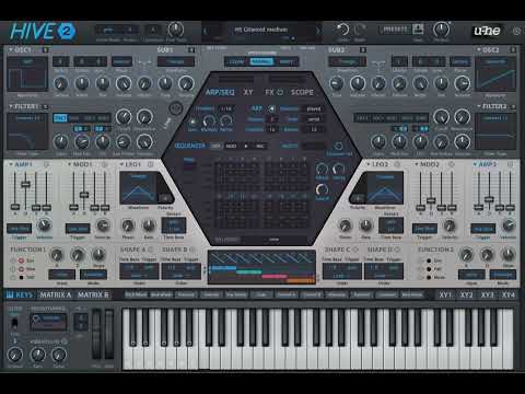 U-he's Hive 2 and a beautiful melodic preset by Howard Scarr