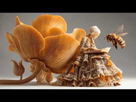 I Leave My Worries at the Hive - A Gentle Surreal AI Music Film (4K)