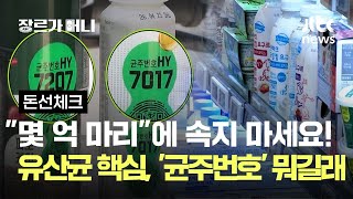 몇 억 마리에 속지 마세요!…유산균 핵심, '균주번호'가 뭐길래 #돈선체크 / JTBC 장르가 머니