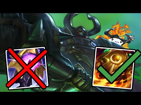 Stop building Mordekaiser WRONG! Sunfire turns Morde into the STRONGEST CARRY EVER!