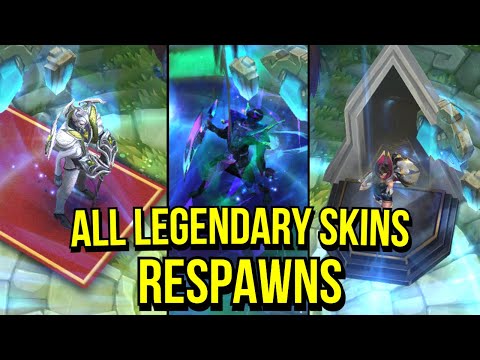 All Legendary Skins Respawn Animations 2022 | League of Legends