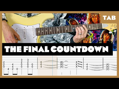 Europe - The Final Countdown - Guitar Tab | Lesson | Cover | Tutorial
