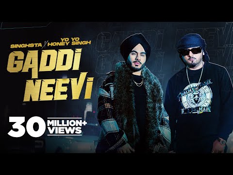 Poster gaddi neevi lyrics – yo yo honey singh x singhsta