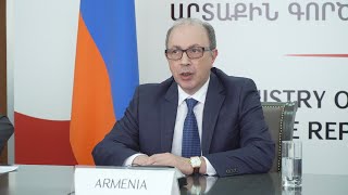 Opening address by Ara Aivazian, Minister of Foreign Affairs of Armenia at the OSCE Forum for Security Co-operation