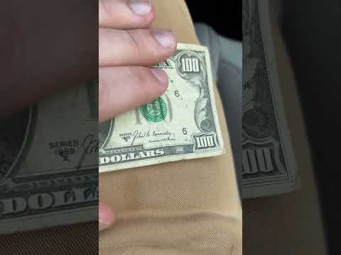 Super Rare $100 Bill (64k printed)
