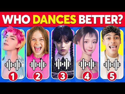 Guess Who Is Dancing? | The Fun Squad, Rumi, Salish Matter, Wednesday, Jinu, Blippi 🎤🎶