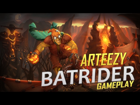 Arteezy playing Batrider (Gameplay)