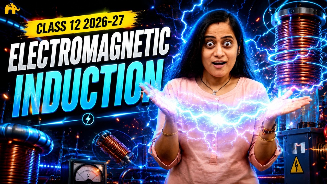 Electromagnetic Induction Class 12 Physics Chapter 6 One Shot | New NCERT CBSE