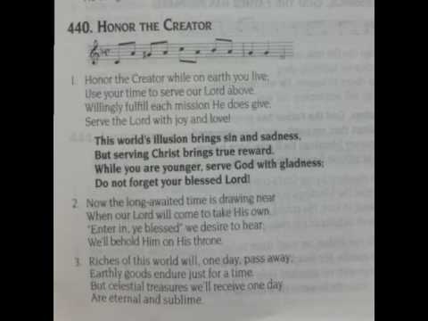 Hino 440- Hinário 6 CCUS