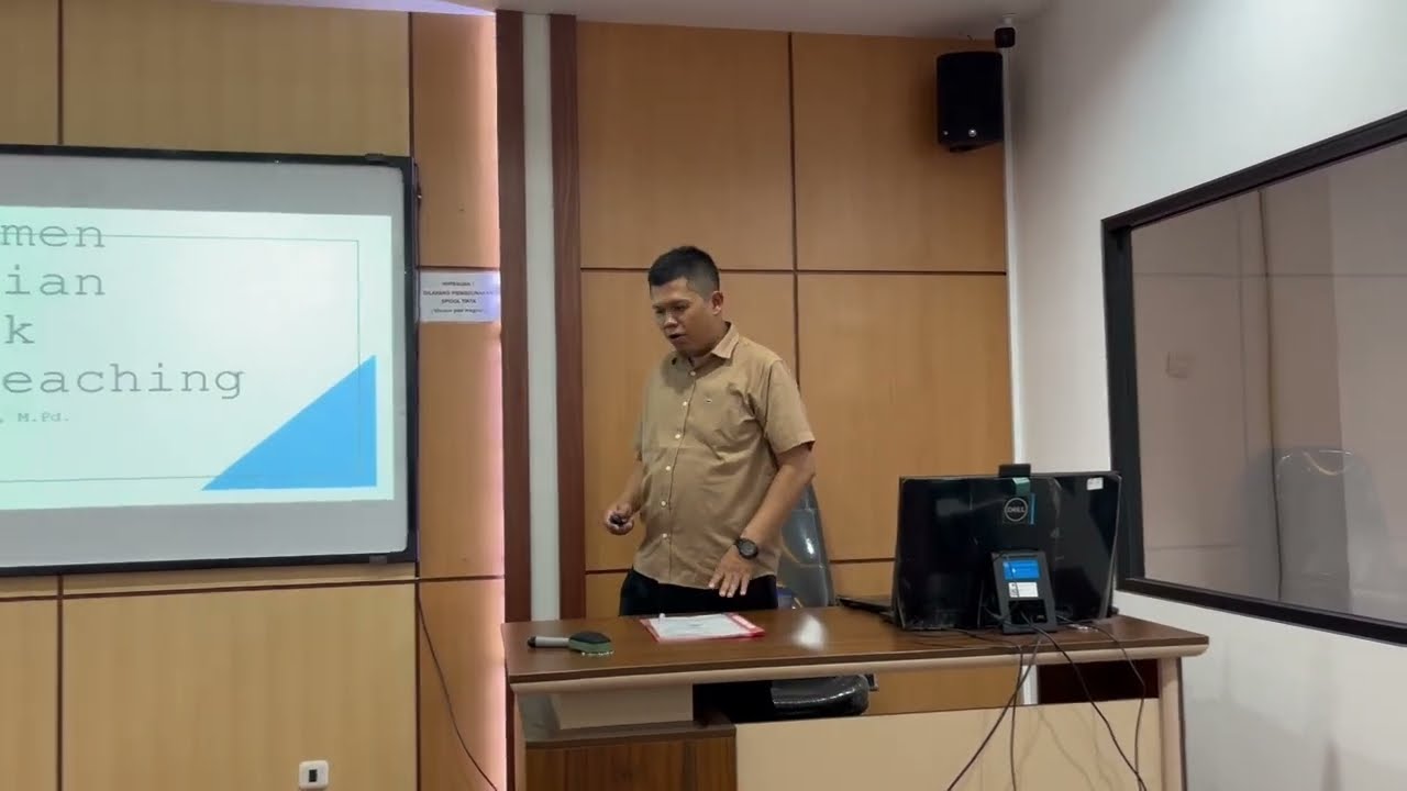 Video kelas pembelajaran micro teaching Program Studi Tadris IPS 1
