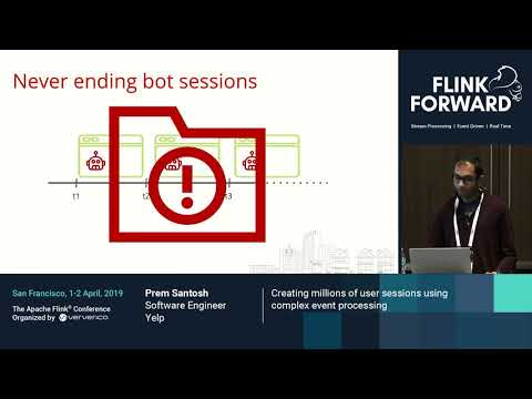 Creating millions of user sessions using Complex Event Processing - rem Santosh Udaya Shankar